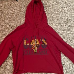 Cropped Cleveland Cavaliers sweatshirt